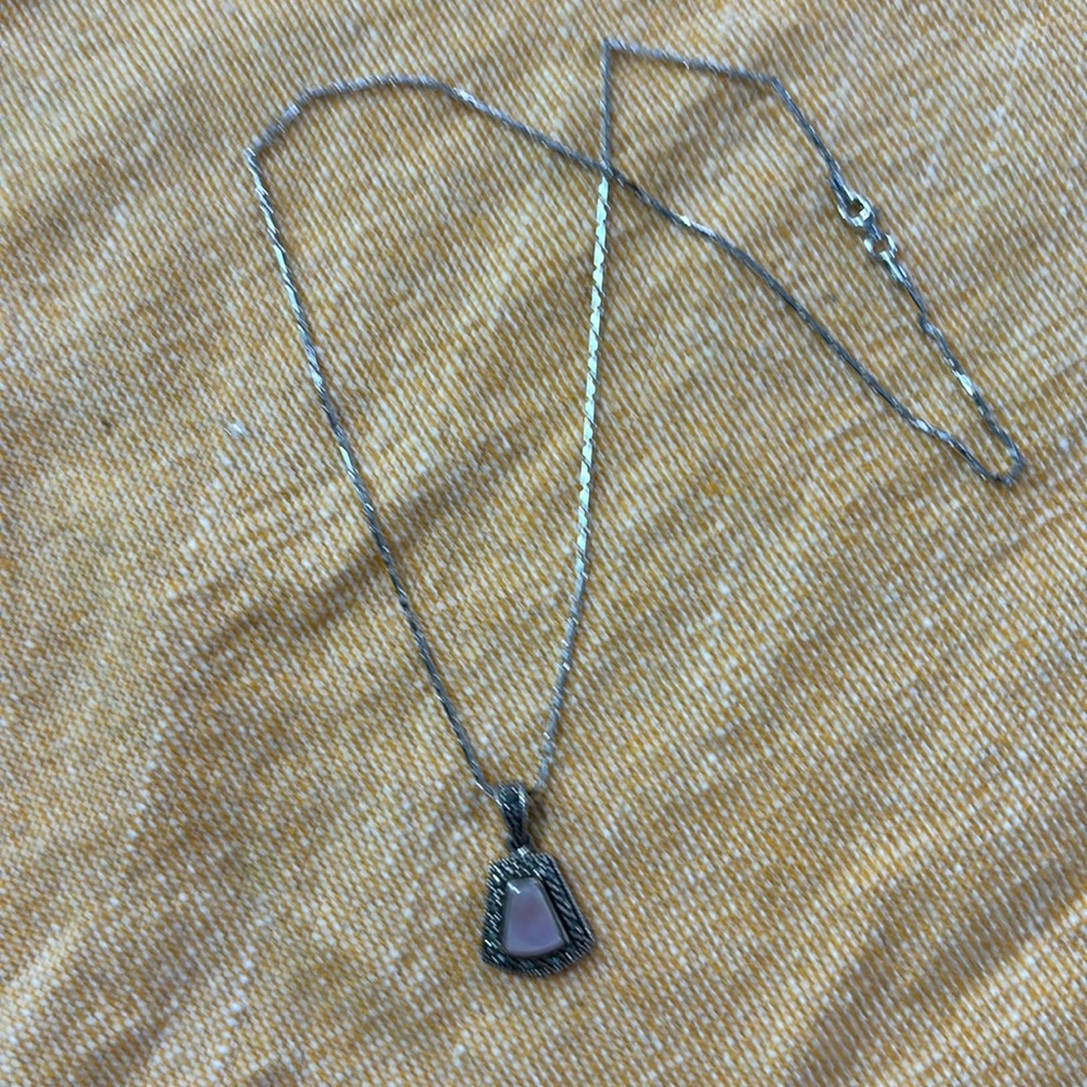 Silver necklace